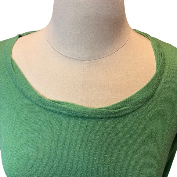 Anthropologie | Vintage Bird Label | Green Knit Pullover Sweater | Small - Picture 2 of 9